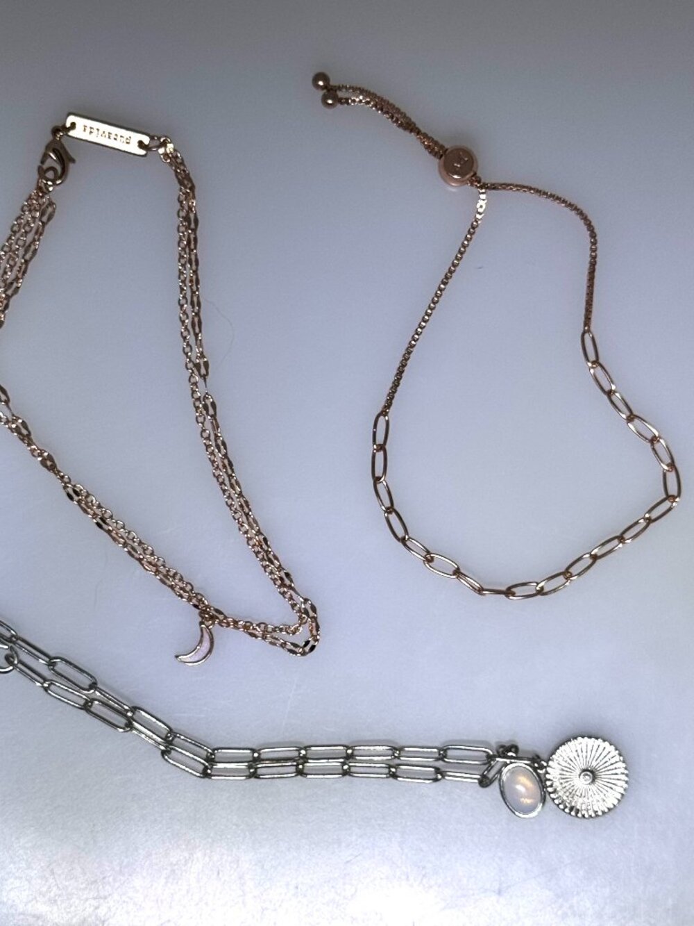 3 fashion bracelets, all signed Pura Vida, excellent pre owned condition